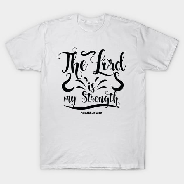 Habakkuk 3:19 T-Shirt by Kuys Ed